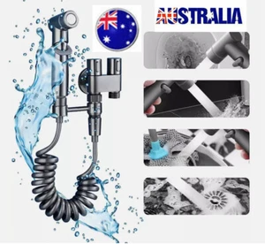 Bidet Douche Toilet Spray Set Shattaf Shower Head Hose Sprayer Kit Hand HOT! - Picture 1 of 14