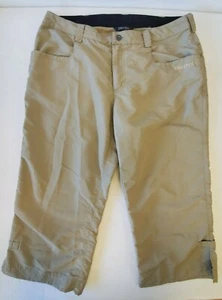 Marmot Women’s Size 10 Beige Polyester/Nylon Pants Shorts Capri’s 36x21 EUC - Picture 1 of 9