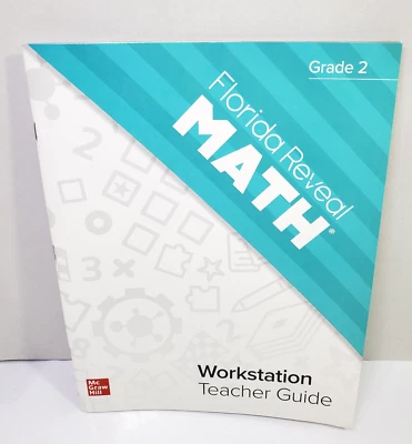 2023 McGraw Hill Florida Reveal Math Grade 2 Workstation Teacher Guide - Image 1 of 2