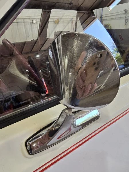Driver Left Side View Mirror Manual Fits 78-88 HORIZON 598916 - Image 1 of 4