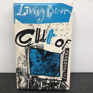 LIVING COLOUR CULT OF PERSONALITY SINGLE 1989 VINTAGE CASSETTE TAPE USED - Picture 1 of 4