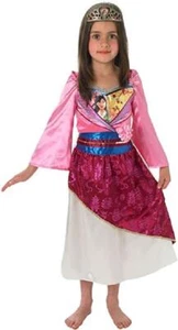 Girls Disney Shimmer Mulan Costume Fancy Dress Costume - Picture 1 of 5