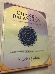 Chakra Balancing Kit w Workbook 2 CDs & Cards by Anodea Judith SEALED BRAND NEW - Imagen 1 de 2