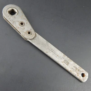 Vintage Duro Metal Products 9,5" Ratschenschlüssel 672 Made in Chicago USA - Bild 1 von 11