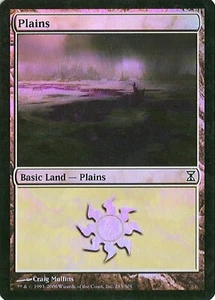MTG - Time Spiral - Plains #283 - Foil - Various conditions - Picture 1 of 1