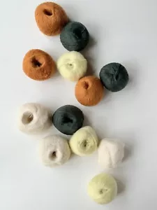 150g Lot (3x 50g±) Acrylic Wool Blend Yarn Balls-Knitting Crochet Unlabeled - Picture 1 of 18