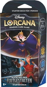 Disney Lorcana - Rise of the Flood Figures Starter Deck The Queen / Gaston dt - Picture 1 of 1