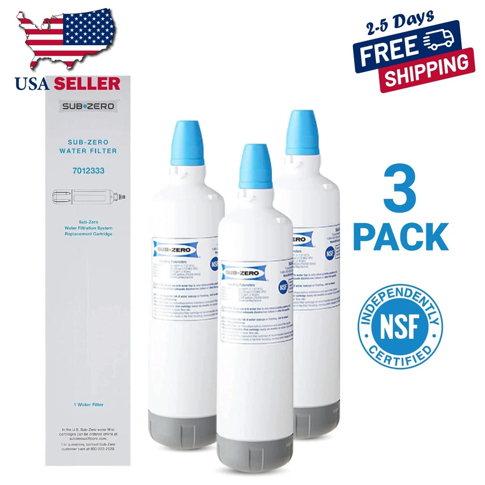 Sub-Zero 7042803 UC-15 Ice Maker Water Filter 3 Pack - Image 1 of 4