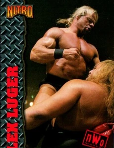 1999 Topps WCW/nWo Nitro Vintage Wrestling Card #44 Lex Luger - Picture 1 of 2