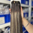 Hair Bundles Straight Sew in Extensions Machine Remy Human Hair Seamless Wefts