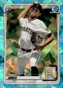 2020 Bowman Draft Sapphire Jared Jones 1st Aqua /20 Pittsburgh Pirates - Picture 1 of 2