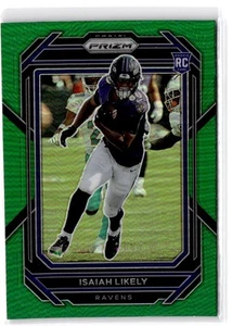 2022 Panini Prizm Isaiah Likely RC #363 Green Baltimore Ravens - Picture 1 of 2