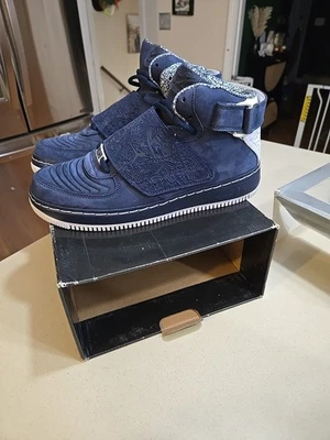 Размер 8 - Air Jordan Fusion 20 полночь темно-2008 331823-411 совершенно новый в коробке - Изображение 1 из 4