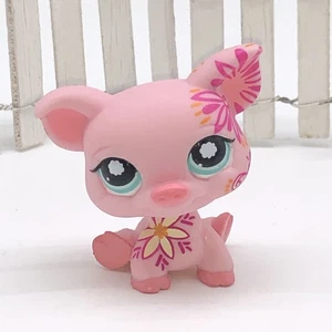 Auténtica postal de cerdo Littlest Pet Shop #1065 mascotas - Imagen 1 de 4