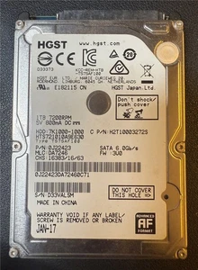 HGST, 1TB, 7K1000-1000, HTS721010A9E630, S/N: D33VALSM, SATA HDD - Picture 1 of 1
