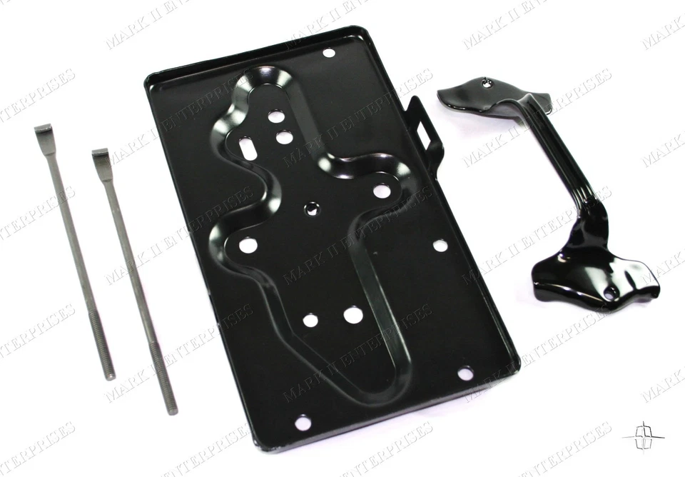 Juego de 6 piezas bandeja de batería y abrazadera de sujeción Lincoln Continental 1969-1972 Foto 1 de 1