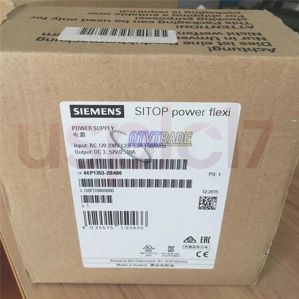 ONE SIEMENS 6EP1353-2BA00 模块 全新 — 第 1/1 张图片