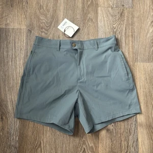Nuevo con etiquetas Cadets Course corto bandón azul para hombre XS golf/sarga de rendimiento - Imagen 1 de 5