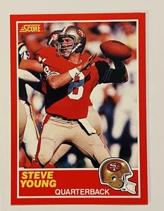 1989 Score - Steve Young #212 - 49ers HOF - Picture 1 of 2