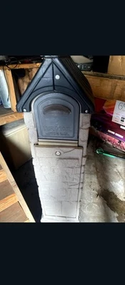 Curbside Mailbox With Stone Look - Image 1 of 3