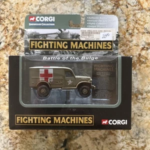 Corgi Fighting Machines, Dodge Ambulance Battle of the Bulge Model #CS90311 ☆New - Picture 1 of 1