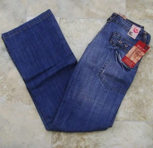 Duck & Cover Womens Cross Jeans 26" x 34" BNWT Day Break Boy Cut Low 6-8 XS -S - Picture 1 of 10