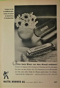 # Werbeanzeige/advertisement A5: Hohner Chromonica 1952 (WA150) - Picture 1 of 1