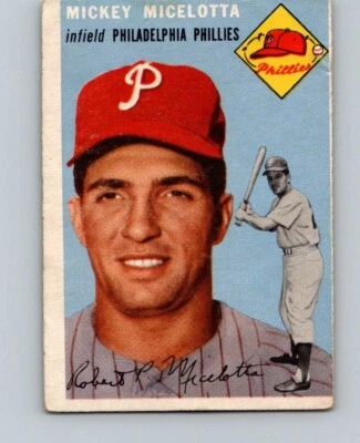 1954 TOPPS BASEBALL #212 MICKEY MICELOTTA      LOW GRADE OO - Image 1 of 2