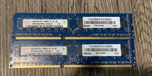 Hynix 4GB 2x2GB UBDIMM 1333 MHz PC3-10600 DDR3 SDRAM Memory (HMT125U7TFR8C-H9) - Picture 1 of 2