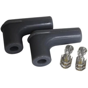 Aeroflow Spark Plug Boots & Terminals 90 Deg 2 Boots & 2 Terminals - Picture 1 of 1