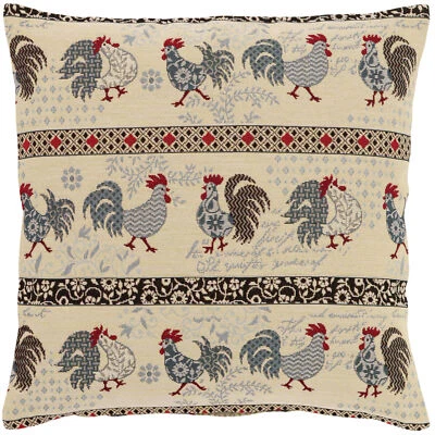 Kissenbezug Kissenhülle 40x40 GOBELIN Dekokissen OSTERN Osterkissen Hahn Kissen - Bild 1 von 3