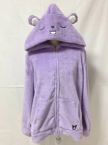 Sanrio Baku Zip Hoodie Size 3L Purple Kuromi Kawaii Anime Brand New - Picture 1 of 9