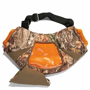 Manguito de caza calentador de manos Realtree Edge camuflado olor-X Textpac, silenciador de texto Blaze - Imagen 1 de 4