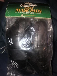 Rawlings Catchers Baseball Mask Pads Equipment ADULT PWM Brand New Black Pads - Picture 1 of 5