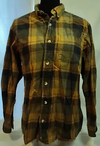 Camisa Red Head a Cuadros/Botón/Cuello Western/Trabajo LS--Amarilla/Gris/Negro--Grande - Imagen 1 de 6