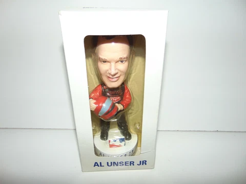 Al Unser Jr. Indy Racing League Bobblehead NIB Gateway Speedway August 25, 2002 Cover