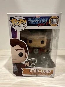 Funko Pop! Marvel Guardians of the Galaxy Masked Star-Lord CHASE 198 Damaged Box - Picture 1 of 8