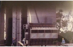 Walthers Cornerstone HO Scale Building/Structure Kit Grain Dryer - Picture 1 of 1