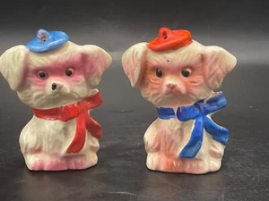 Mid Century, "französische" Hunde, Salz-/Pfefferstreuer, Jspan - Bild 1 von 7