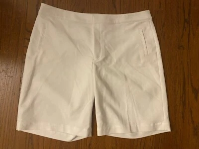 Catherine Malandrino Bright White Long Bermuda Shorts Ladies NWT 14 - Image 1 of 4