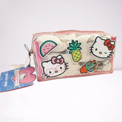 Hello Kitty Wash Bag / Pencil Case or Makeup Bag by SANRIO for Paperchase NEW