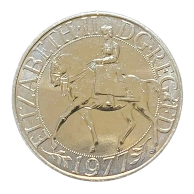 1977 Great Britain QEII Silver Jubilee Crown!! - Image 1 of 3