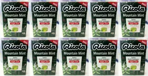 10 x Ricola Mountain Mint Swiss Herb Lozenges Sugar Free Soothing Refreshing 40g - Picture 1 of 2