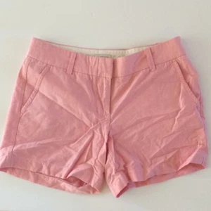J. Crew Factory Barbie Pink Cotton Chambray Shorts Women's Size 0 - Picture 1 of 3