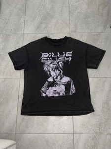 Billie Eilish Lash Music 2023 Tour Concert Merch Graphic Crew T-Shirt OSFA - Picture 1 of 5
