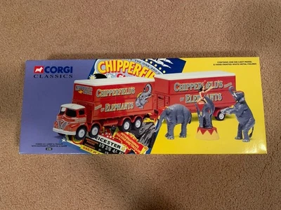 Camión y remolque Corgi Classics 1:50 Chipperfields Foden S21 con animales #31902 Foto 1 de 4