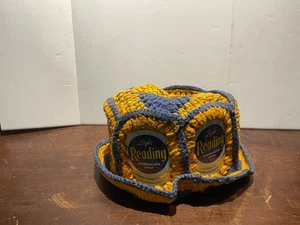 Vintage Fischerhut Leselicht Premium Bierdose Strick Häkel - Bild 1 von 5
