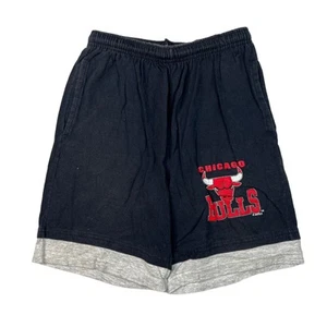 Artex VTG 90s NBA Chicago Bulls Basketball Sweat Shorts Big Boys M Medium - Picture 1 of 6