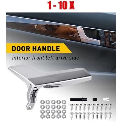 Reparación de manija interior plateada mate del lado izquierdo del conductor para puerta Benz GLK350 1-10PC Foto 1 de 4