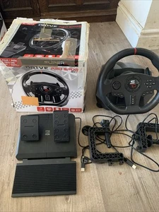 Superdrive SV700 Drive Pro Sport Steering Wheel with Pedals Switch PS4 Pc Xbox - Picture 1 of 1